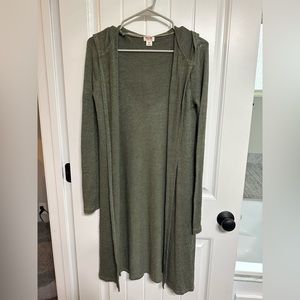Ankle Length Olive Green Mossimo Sweater Women’s Size Small